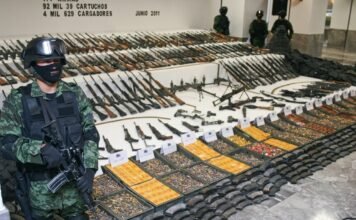 Tráfico de armas a México deja 250 mdd a fabricantes de EU %Noticias Juarez%
