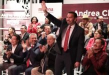 Felicita Cruz Pérez Cuéllar a diputada federal por su primer informe de actividades