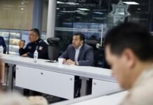 Encabeza Presidente Pérez Cuéllar reunión de la Mesa de Coordinación para la Construcción de la Paz